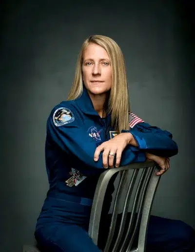 Astronaut Karen Nyberg Headshot portrait of artist and astronaut Karen Nyberg