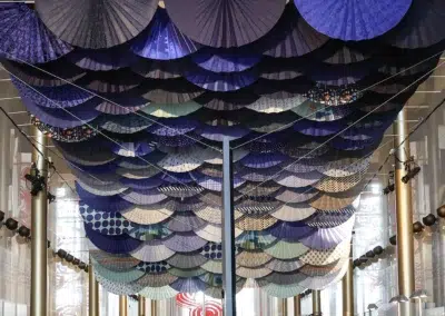Reiko Sudo: Fans of the Blue Planet Installation at Earth to Space Festival