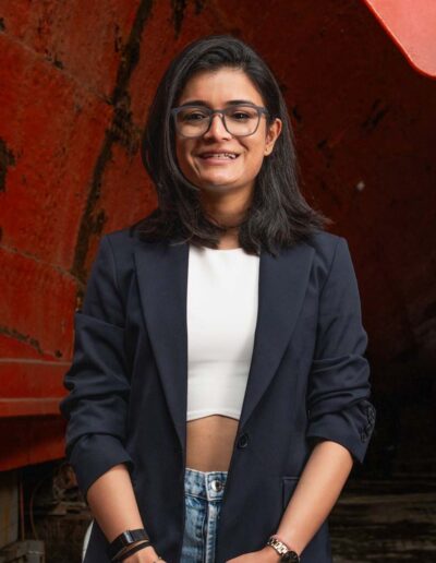 Headshot photo of Interwoven artist Anurita Chandola