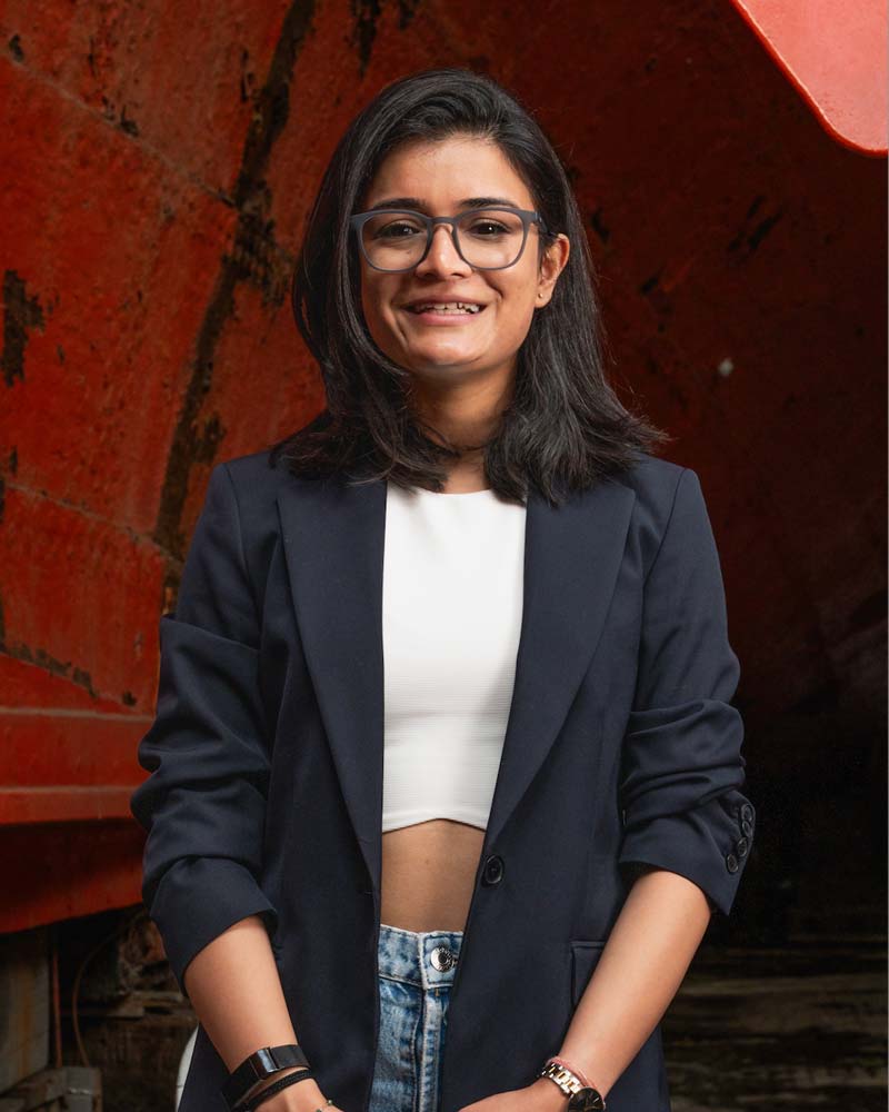Headshot photo of Interwoven artist Anurita Chandola