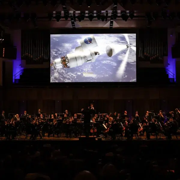 Karen Nyberg, Aneeshwar Kunchala and National Symphony Orchestra