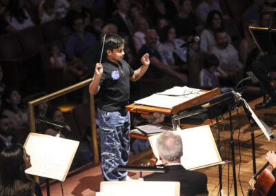 Karen Nyberg, Aneeshwar Kunchala and National Symphony Orchestra