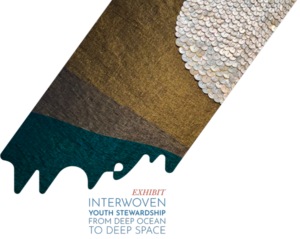 Exhibit logo: Interwoven Youth Stewardship From Deep Ocean To Deep Space